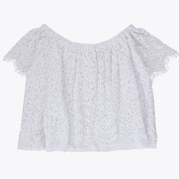 GENERATION LOVE Carley Lace Off -The-Shoulder Top NWT- size S - Picture 5 of 8